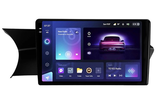 Navigatie Auto Teyes CC3 2K 360° Mercedes-Benz C Class W204 2011-2015 6+128GB 9.5" QLED Octa-core 2Ghz, Android 4G Bluetooth 5.1 DSP