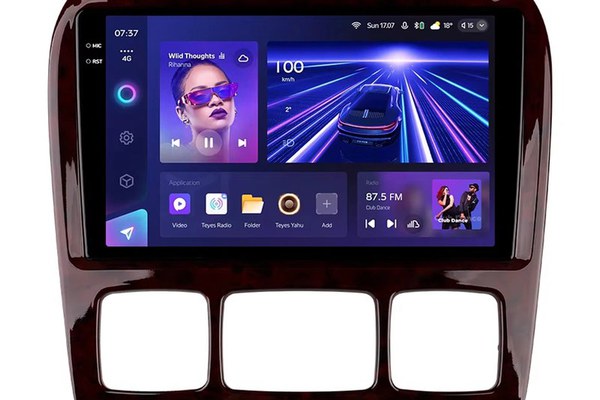 Navigatie Auto Teyes CC3 2K 360° Mercedes-Benz S Class W220 1998-2005 6+128GB 9.5" QLED Octa-core 2Ghz, Android 4G Bluetooth 5.1 DSP