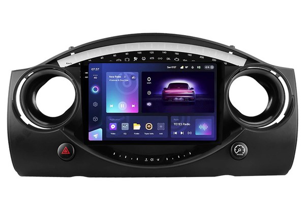Navigatie Auto Teyes CC3 2K 360° MINI 2000-2006 6+128GB 9.5" QLED Octa-core 2Ghz, Android 4G Bluetooth 5.1 DSP