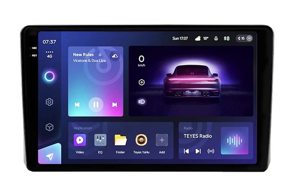 Navigatie Auto Teyes CC3 2K 360° Mitsubishi L200 5 2018-2020 6+128GB 9.5" QLED Octa-core 2Ghz, Android 4G Bluetooth 5.1 DSP