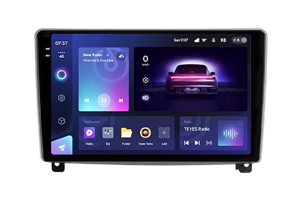 Navigatie Auto Teyes CC3 2K 360° Peugeot 407 2004-2011 6+128GB 9.5" QLED Octa-core 2Ghz, Android 4G Bluetooth 5.1 DSP