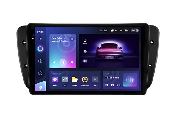 Navigatie Auto Teyes CC3 2K 360° Seat Ibiza 4 2008-2017 6+128GB 9.5" QLED Octa-core 2Ghz, Android 4G Bluetooth 5.1 DSP