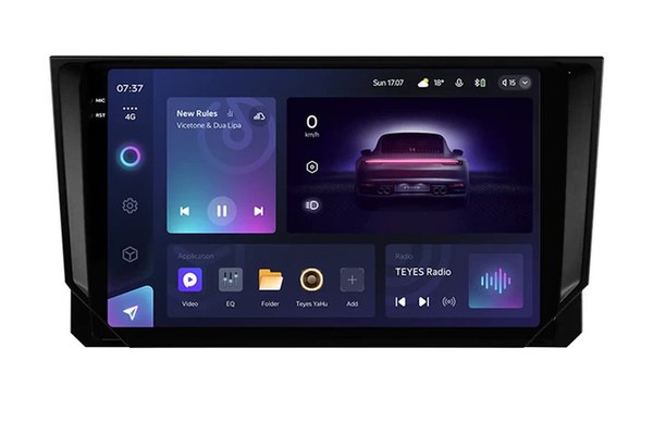 Navigatie Auto Teyes CC3 2K 360° Seat Ibiza 5 2017-2020 6+128GB 9.5" QLED Octa-core 2Ghz, Android 4G Bluetooth 5.1 DSP