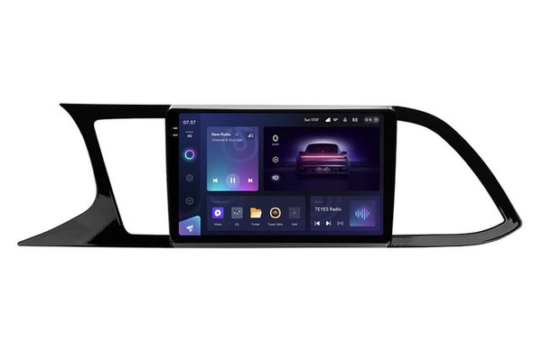 Navigatie Auto Teyes CC3 2K 360° Seat Leon 3 2012-2020 6+128GB 9.5" QLED Octa-core 2Ghz, Android 4G Bluetooth 5.1 DSP