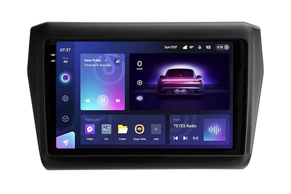 Navigatie Auto Teyes CC3 2K 360° Suzuki Swift 5 2016-2020 6+128GB 9.5" QLED Octa-core 2Ghz, Android 4G Bluetooth 5.1 DSP