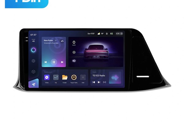 Navigatie Auto Teyes CC3 2K 360° Toyota C-HR 2016-2023 6+128GB 9.5" QLED Octa-core 2Ghz, Android 4G Bluetooth 5.1 DSP
