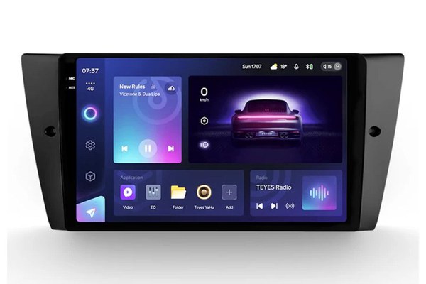 Navigatie Auto Teyes CC3 2K BMW Seria 3 E91 2005-2013 6+128GB 9.5" QLED Octa-core 2Ghz, Android 4G Bluetooth 5.1 DSP