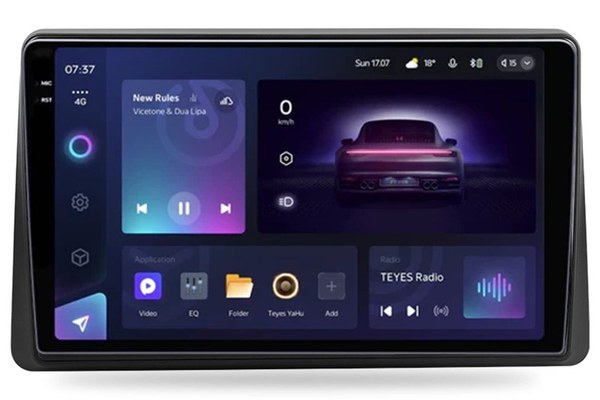 Navigatie Auto Teyes CC3 2K Dacia Duster 2 2023-2024 4+64GB 10.36" QLED Octa-core 2Ghz, Android 4G Bluetooth 5.1 DSP