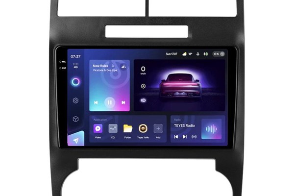 Navigatie Auto Teyes CC3 2K Dodge Charger 2005-2010 4+64GB 9.5" QLED Octa-core 2Ghz, Android 4G Bluetooth 5.1 DSP