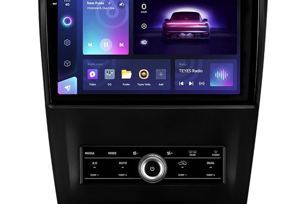 Navigatie Auto Teyes CC3 2K Ford Mustang 5 2005-2014 4+32GB 10.36" QLED Octa-core 2Ghz, Android 4G Bluetooth 5.1 DSP