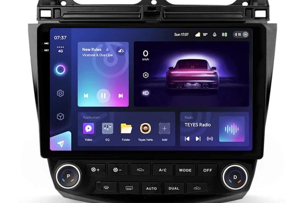 Navigatie Auto Teyes CC3 2K Honda Accord 7 2005-2008 4+64GB 10.36" QLED Octa-core 2Ghz, Android 4G Bluetooth 5.1 DSP