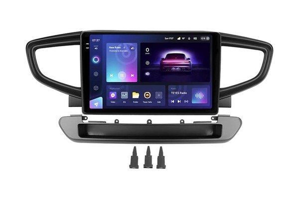 Navigatie Auto Teyes CC3 2K Hyundai Ioniq 2016-2023 4+64GB 9.5" QLED Octa-core 2Ghz, Android 4G Bluetooth 5.1 DSP