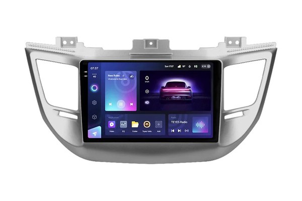 Navigatie Auto Teyes CC3 2K Hyundai Tucson 3 2015-2018 6+128GB 9.5" QLED Octa-core 2Ghz, Android 4G Bluetooth 5.1 DSP