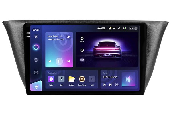Navigatie Auto Teyes CC3 2K Iveco Daily 6 2014-2022 4+32GB 9.5" QLED Octa-core 2Ghz Android 4G Bluetooth 5.1 DSP