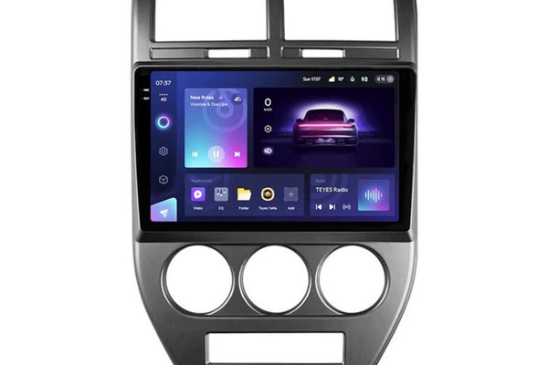 Navigatie Auto Teyes CC3 2K Jeep Compass 1 2006-2010 6+128GB 10.36" QLED Octa-core 2Ghz, Android 4G Bluetooth 5.1 DSP