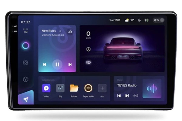 Navigatie Auto Teyes CC3 2K Kia Ceed 1 2006-2012 4+64GB 9.5" QLED Octa-core 2Ghz, Android 4G Bluetooth 5.1 DSP