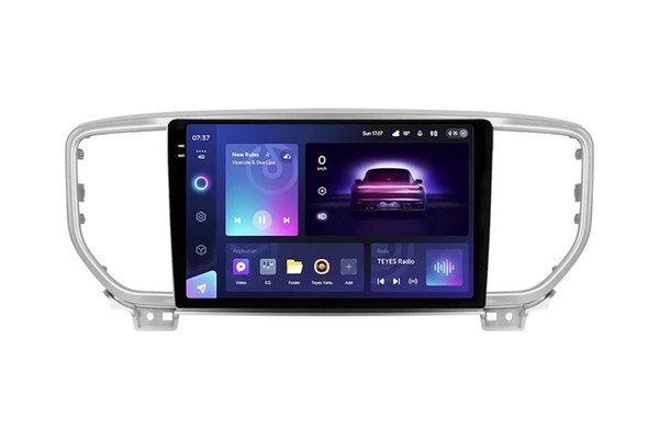 Navigatie Auto Teyes CC3 2K Kia Sportage 4 2018-2020 4+32GB 9.5" QLED Octa-core 2Ghz Android 4G Bluetooth 5.1 DSP