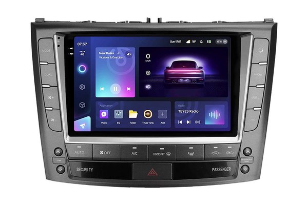Navigatie Auto Teyes CC3 2K Lexus IS 2005-2013 6+128GB 9.5" QLED Octa-core 2Ghz, Android 4G Bluetooth 5.1 DSP