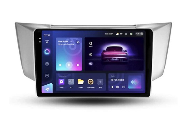 Navigatie Auto Teyes CC3 2K Lexus RX RX 2003-2009 6+128GB 9.5" QLED Octa-core 2Ghz, Android 4G Bluetooth 5.1 DSP