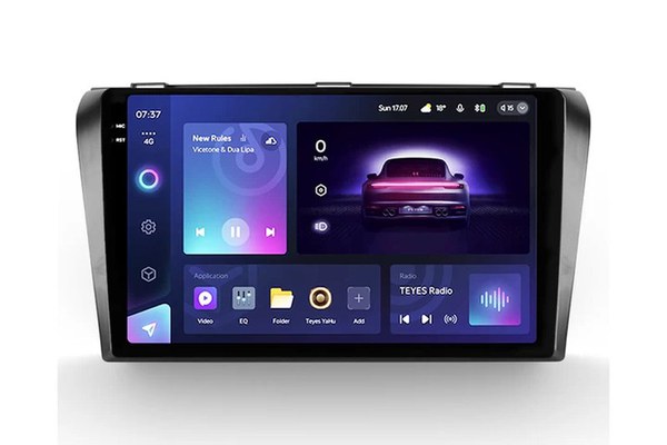 Navigatie Auto Teyes CC3 2K Mazda 3 I 2003-2009 6+128GB 9.5" QLED Octa-core 2Ghz, Android 4G Bluetooth 5.1 DSP