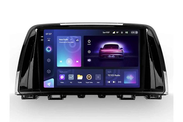 Navigatie Auto Teyes CC3 2K Mazda 6 2012-2017 4+64GB 9.5" QLED Octa-core 2Ghz, Android 4G Bluetooth 5.1 DSP