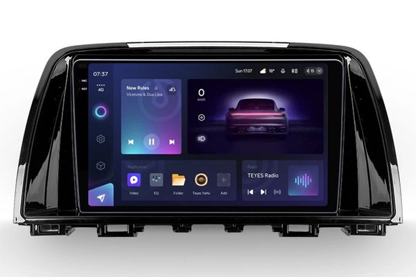 Navigatie Auto Teyes CC3 2K Mazda 6 2012-2017 6+128GB 9.5" QLED Octa-core 2Ghz, Android 4G Bluetooth 5.1 DSP