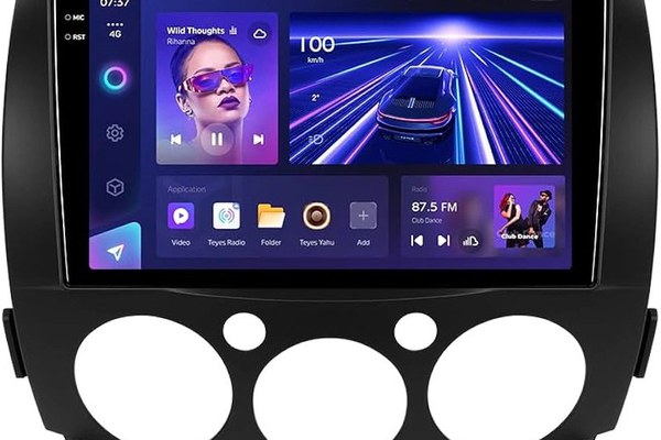 Navigatie Auto Teyes CC3 2K Mazda Demio 2007-2014 4+32GB 9.5" QLED Octa-core 2Ghz, Android 4G Bluetooth 5.1 DSP