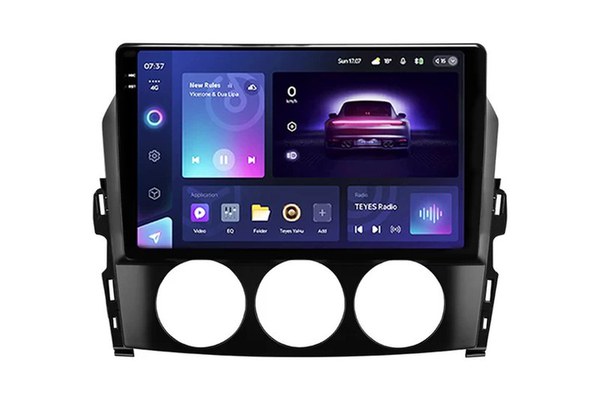 Navigatie Auto Teyes CC3 2K Mazda MX-5 III NC 2008-2015 6+128GB 9.5" QLED Octa-core 2Ghz, Android 4G Bluetooth 5.1 DSP