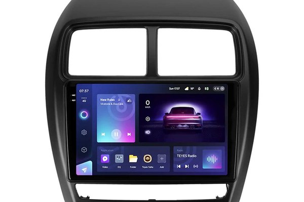 Navigatie Auto Teyes CC3 2K Mitsubishi ASX 2 2016-2023 4+64GB 9.5" QLED Octa-core 2Ghz Android 4G Bluetooth 5.1 DSP