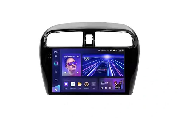 Navigatie Auto Teyes CC3 2K Mitsubishi Mirage 2012-2023 4+64GB 9.5" QLED Octa-core 2Ghz, Android 4G Bluetooth 5.1 DSP
