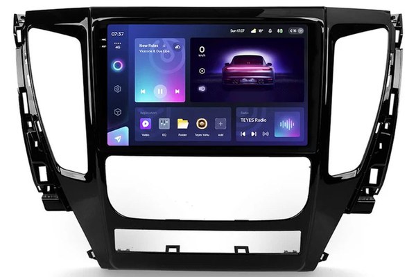 Navigatie Auto Teyes CC3 2K Mitsubishi Pajero Sport 3 2016-2018 4+64GB 9.5" QLED Octa-core 2Ghz, Android 4G Bluetooth 5.1 DSP
