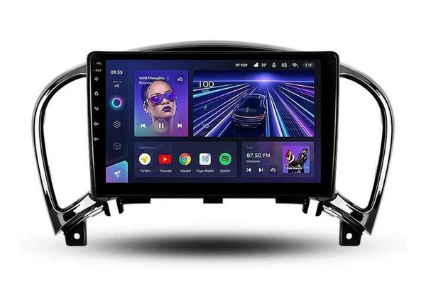 Navigatie Auto Teyes CC3 2K Nissan Juke 2010-2014 4+64GB 9.5" QLED Octa-core 2Ghz, Android 4G Bluetooth 5.1 DSP