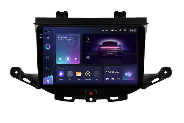 Navigatie Auto Teyes CC3 2K Opel Astra K 2015-2022 4+32GB 9.5" QLED Octa-core 2Ghz, Android 4G Bluetooth 5.1 DSP