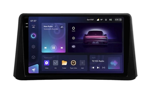 Navigatie Auto Teyes CC3 2K Opel Mokka 2012-2016 4+64GB 9.5" QLED Octa-core 2Ghz, Android 4G Bluetooth 5.1 DSP