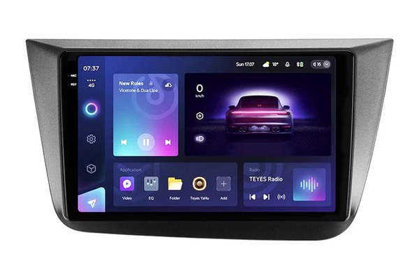 Navigatie Auto Teyes CC3 2K Seat Altea 5P 2004-2015 4+32GB 9.5" QLED Octa-core 2Ghz Android 4G Bluetooth 5.1 DSP