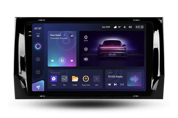 Navigatie Auto Teyes CC3 2K Skoda Kodiaq 2017-2021 4+32GB 9.5" QLED Octa-core 2Ghz Android 4G Bluetooth 5.1 DSP