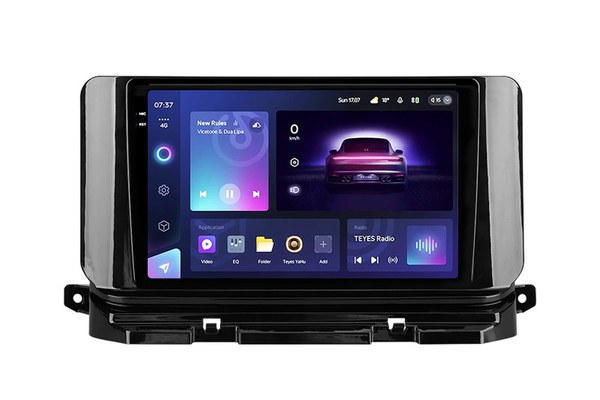 Navigatie Auto Teyes CC3 2K Skoda Octavia 4 2019-2023 4+32GB 10.36" QLED Octa-core 2Ghz, Android 4G Bluetooth 5.1 DSP