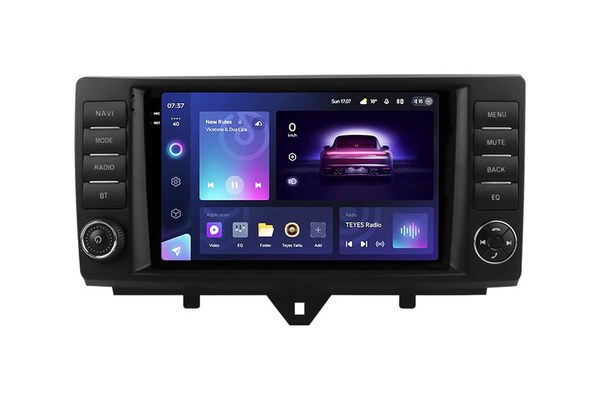 Navigatie Auto Teyes CC3 2K Smart Fortwo 2007-2014 4+32GB 9.5" QLED Octa-core 2Ghz, Android 4G Bluetooth 5.1 DSP