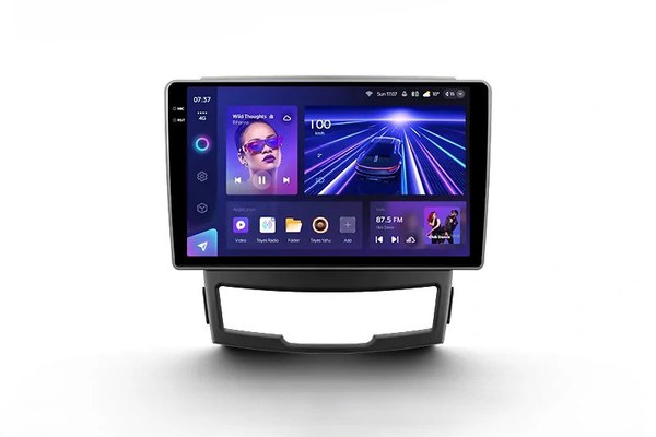 Navigatie Auto Teyes CC3 2K SsangYong Korando 3 2010-2013 4+32GB 9.5" QLED Octa-core 2Ghz, Android 4G Bluetooth 5.1 DSP