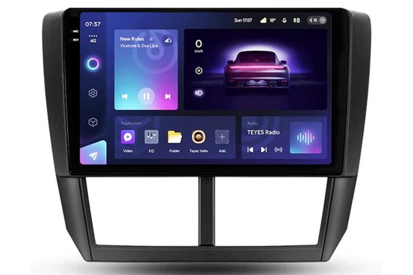 Navigatie Auto Teyes CC3 2K Subaru Impreza 2007-2011 4+32GB 9.5" QLED Octa-core 2Ghz Android 4G Bluetooth 5.1 DSP