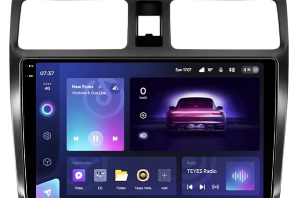 Navigatie Auto Teyes CC3 2K Suzuki Swift 3 2003-2010 4+32GB 10.36" QLED Octa-core 2Ghz, Android 4G Bluetooth 5.1 DSP