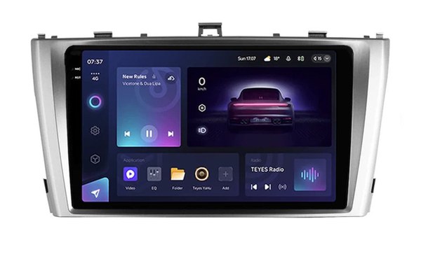 Navigatie Auto Teyes CC3 2K Toyota Avensis 3 2008-2015 4+32GB 9.5" QLED Octa-core 2Ghz Android 4G Bluetooth 5.1 DSP