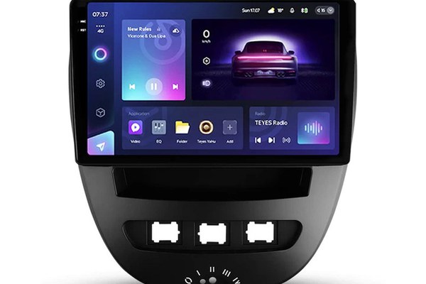 Navigatie Auto Teyes CC3 2K Toyota Aygo 2005-2014 6+128GB 10.36" QLED Octa-core 2Ghz, Android 4G Bluetooth 5.1 DSP