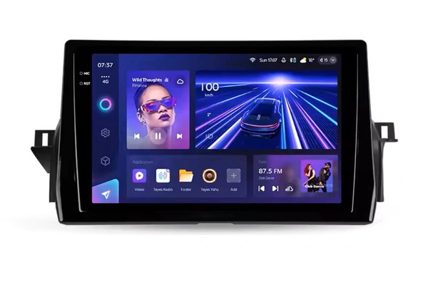 Navigatie Auto Teyes CC3 2K Toyota Camry 8 2020-2023 6+128GB 10.36" QLED Octa-core 2Ghz, Android 4G Bluetooth 5.1 DSP