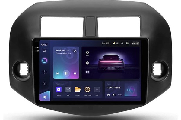 Navigatie Auto Teyes CC3 2K Toyota RAV4 XA30 2005-2013 6+128GB 10.36" QLED Octa-core 2Ghz, Android 4G Bluetooth 5.1 DSP