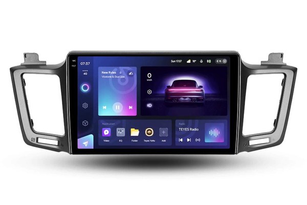 Navigatie Auto Teyes CC3 2K Toyota RAV4 XA50 2019-2023 4+32GB 10.36" QLED Octa-core 2Ghz, Android 4G Bluetooth 5.1 DSP