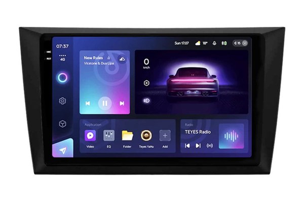Navigatie Auto Teyes CC3 2K Volkswagen Golf 6 2008-2016 6+128GB 9.5" QLED Octa-core 2Ghz, Android 4G Bluetooth 5.1 DSP
