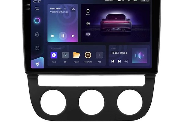 Navigatie Auto Teyes CC3 2K Volkswagen Jetta 5 2005-2010 4+32GB 10.36" QLED Octa-core 2Ghz Android 4G Bluetooth 5.1 DSP
