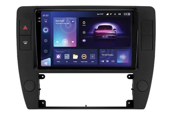 Navigatie Auto Teyes CC3 2K Volkswagen Passat B5 2000-2005 4+64GB 9.5" QLED Octa-core 2Ghz, Android 4G Bluetooth 5.1 DSP