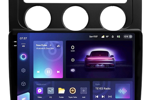 Navigatie Auto Teyes CC3 2K Volkswagen Touran 1 2003-2010 4+32GB 10.36" QLED Octa-core 2Ghz, Android 4G Bluetooth 5.1 DSP